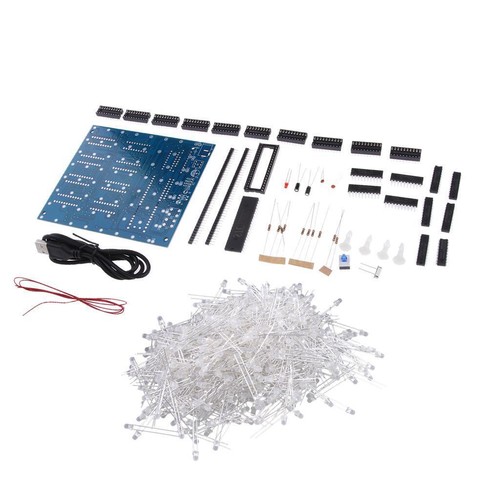 3d8 8x8x8 led cube light - 3d8,