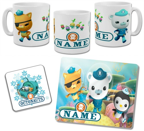 Personalised octonauts mug - personalised,