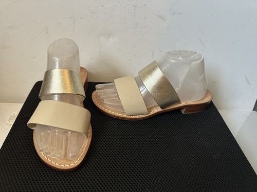 Preludio slide leather sandals - preludio,