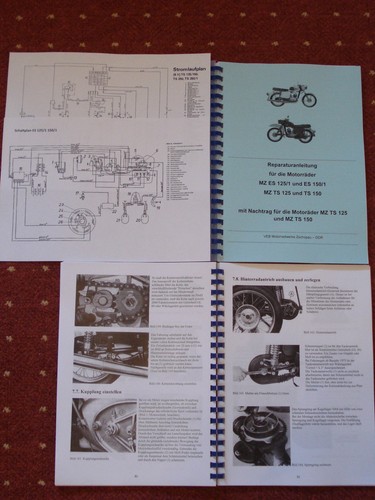 Repair manual 125 150 - 125,