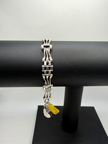 925 sterling silver bar gate - 925,