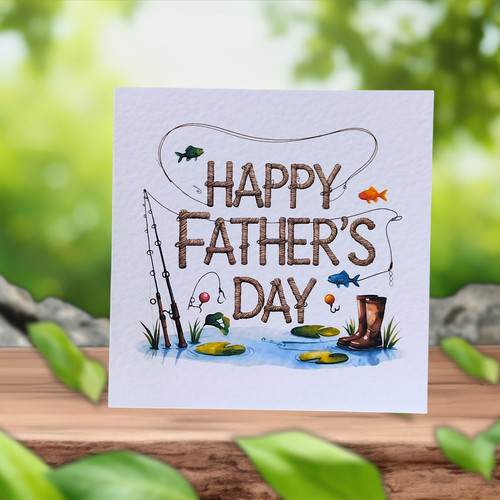 Handmade fishing fathers day - handmade,