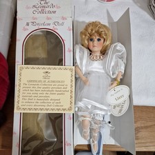 Vintage Collectable Leonardo Porcelain Doll Ballerina Lizzie 14 Inches Tall