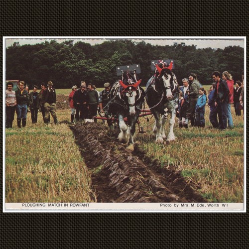 Rowfant ploughing match - ploughing,