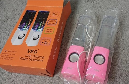 Veo dancing water speakers usb - veo,
