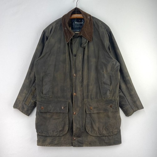 Barbour border wax jacket - jacket, mens