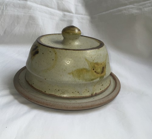Vintage studio pottery butter - studio,