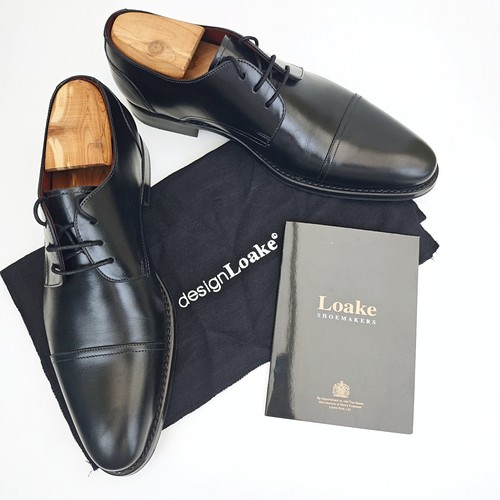 Loake black abberline - uk, 7f