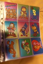 GARFIELD 1995 ALL CHROMIUM COMPLETE SET 90 TRADING CARDS FROM KROME SERIES 1