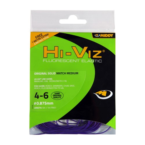 Middy viz pole - hi-viz, elastic