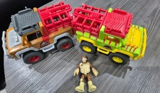 Imaginext Jurassic World Camp Cretaceous Jurassic Park Runaway Dino Jeep Car