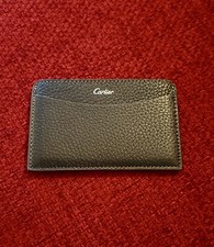 Cartier Black Leather