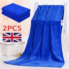 2X Extra Large Microfibre Lightweight Beach Towel Quick Dry Travel Bath Sheet UK