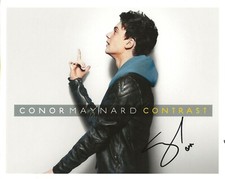 Conor Maynard REAL hand SIGNED