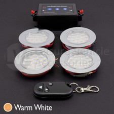 Chrome LED Spot Lights w/