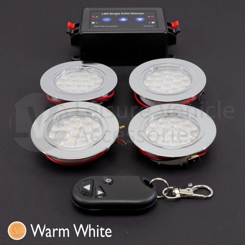 Chrome led spot lights - led, w/