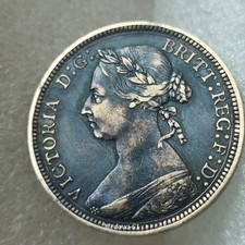 1887 Queen Victoria Half Penny