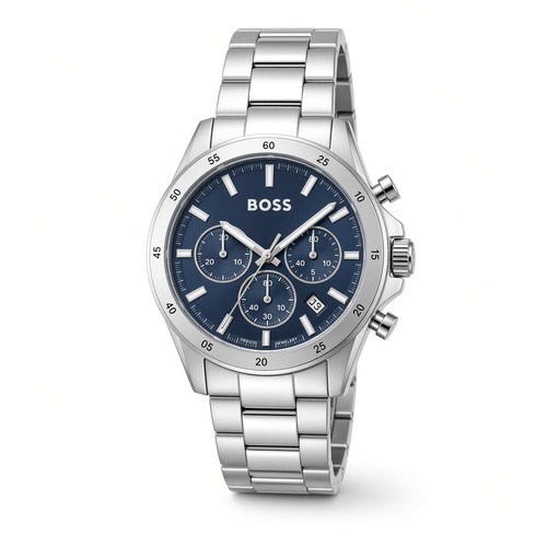 Hugo boss 1513755 45mm silver - boss,