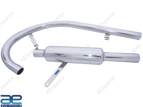 Short exhaust silencer with - silencer,