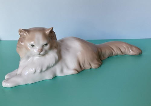 Lladro nao persian - persian, cat