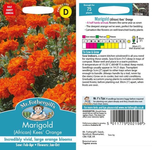 Fothergills marigold - mr,