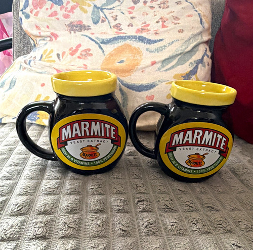 Marmite mugs set 2 - marmite,