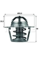 Thermostat 89d mahle - tx,