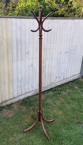 Vintage bentwood coat stand - bentwood,