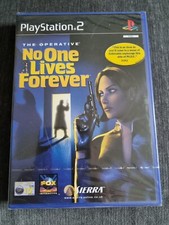 The Operative No One Lives Forever Rare Factory Sealed UK PAL Version PS2 Game