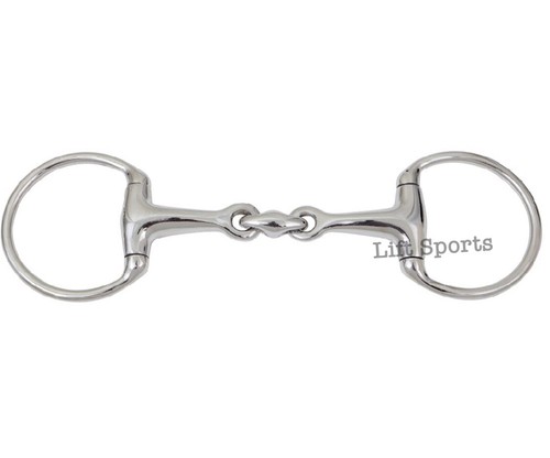 Eggbutt snaffle horse bit - horse,