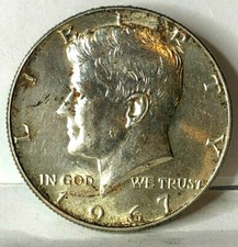 1967 Kennedy Half Dollar 40%