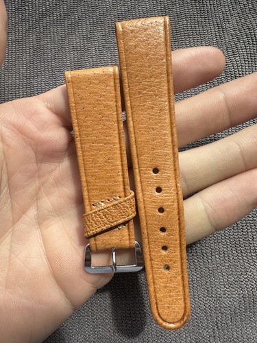 Vintage pigskin watch strap - watch, 20