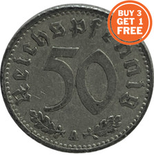 50 GERMAN REICHSPFENNIG FROM