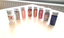 JOBLOT of 8 POTS GLITTER with
