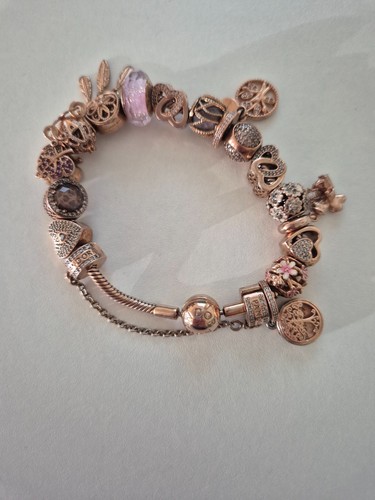 Pandora charm bracelet with - , 16