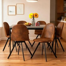 Set of 4 Swivel Dining Chairs