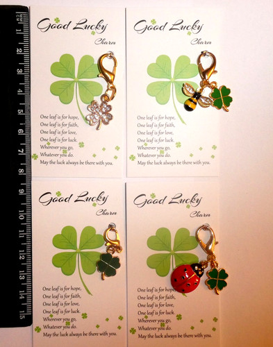 Lucky clip charm - clip-on,