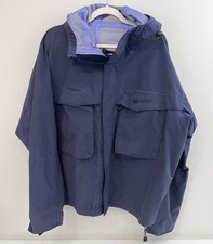 Vintage Simms Fishing Dry Coat Wading Jacket Mens Large Fly Fishing Gore-Tex
