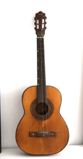 Original 1950s Italian Fratelli Indelicato Folk Guitar.