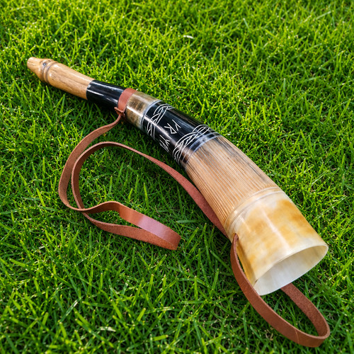 Handmade viking war - viking, horn