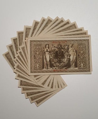 1000 reichsmark germany - 1000, 1910