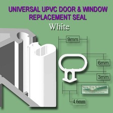 Universal white seal upvc door - seal,