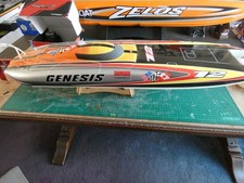 radio controled boat fast electric cat /tfl genesis 900