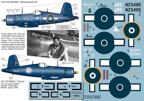 Ventura va3282 rnzaf vought - ventura,