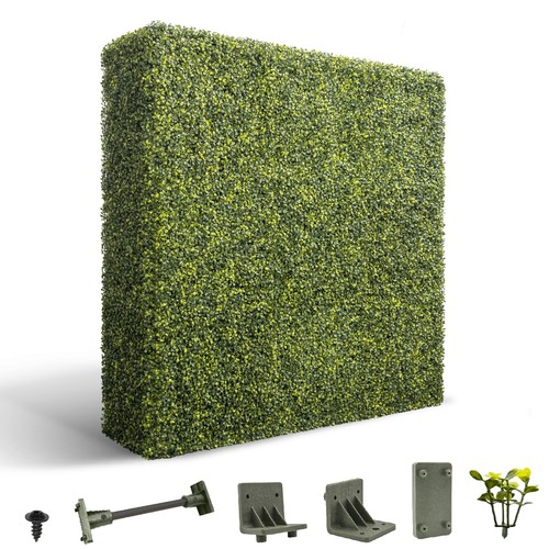 Artificial boxwood hedge wall - boxwood,