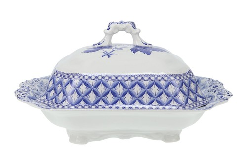 Spode geranium blue - -,