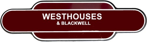 Railway totem printed sign - ,