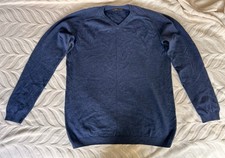Howies Wool Jumper Large Blue