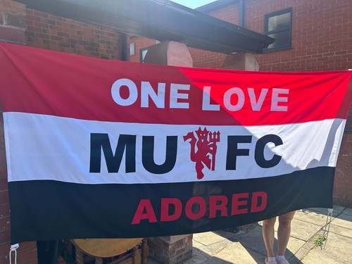 Manchester united flag fully - flag,,