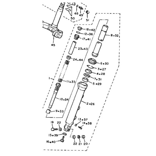 Yamaha 1fk 23110 - 1fk-23110-00, bare